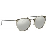 Linda Farrow - 251 C35 Oval Sunglasses - Truffle - Linda Farrow Eyewear