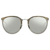 Linda Farrow - 251 C35 Oval Sunglasses - Truffle - Linda Farrow Eyewear