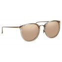 Linda Farrow - 251 C36 Oval Sunglasses - Ash - Linda Farrow Eyewear