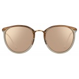 Linda Farrow - 251 C36 Oval Sunglasses - Ash - Linda Farrow Eyewear