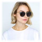 Linda Farrow - 251 C40 Oval Sunglasses - Jade - Linda Farrow Eyewear