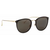 Linda Farrow - 251 C13 Oval Sunglasses - Black - Linda Farrow Eyewear