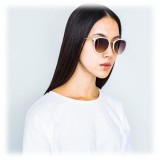 Linda Farrow - 251 C42 Oval Sunglasses - Quartz - Linda Farrow Eyewear