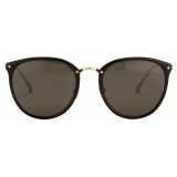 Linda Farrow - 251 C13 Oval Sunglasses - Black - Linda Farrow Eyewear