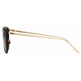 Linda Farrow - 251 C13 Oval Sunglasses - Black - Linda Farrow Eyewear