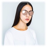 Linda Farrow - Occhiali da Sole Ovali 251 C52 - Marmo - Linda Farrow Eyewear