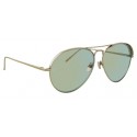 Linda Farrow - 594 C6 Aviator Sunglasses - White Gold - Linda Farrow Eyewear