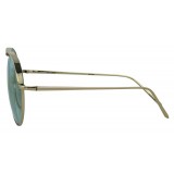 Linda Farrow - 594 C6 Aviator Sunglasses - White Gold - Linda Farrow Eyewear