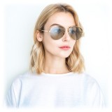 Linda Farrow - 594 C5 Aviator Sunglasses - Yellow Gold - Linda Farrow Eyewear