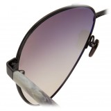 Linda Farrow - 533 C5 Aviator Sunglasses - Black - Linda Farrow Eyewear