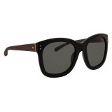 Linda Farrow - 513 C5 Oversized Sunglasses - Black - Linda Farrow Eyewear - Lena Perminova Official