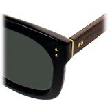 Linda Farrow - 513 C5 Oversized Sunglasses - Black - Linda Farrow Eyewear - Lena Perminova Official