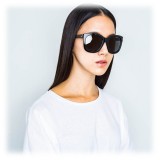 Linda Farrow - 513 C5 Oversized Sunglasses - Black - Linda Farrow Eyewear - Lena Perminova Official