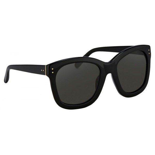 Linda Farrow - 513 C1 Oversized Sunglasses - Black - Linda Farrow Eyewear