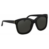 Linda Farrow - 513 C1 Oversized Sunglasses - Black - Linda Farrow Eyewear