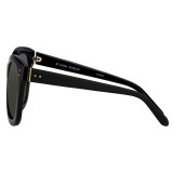 Linda Farrow - 513 C1 Oversized Sunglasses - Black - Linda Farrow Eyewear