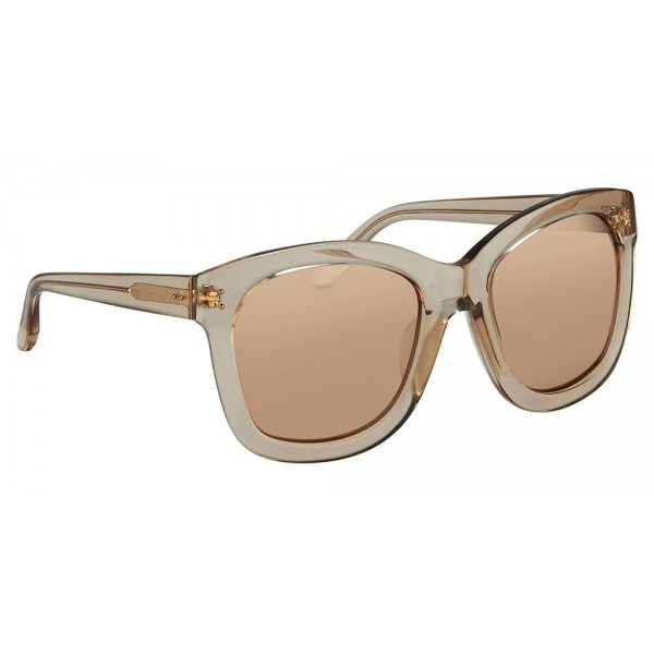 Linda Farrow - 513 C4 Oversized Sunglasses - Ash - Linda Farrow Eyewear