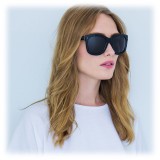 Linda Farrow - 513 C1 Oversized Sunglasses - Black - Linda Farrow Eyewear