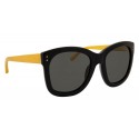 Linda Farrow - 513 C6 Oversized Sunglasses - Black - Linda Farrow Eyewear