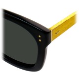 Linda Farrow - 513 C6 Oversized Sunglasses - Black - Linda Farrow Eyewear