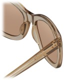 Linda Farrow - 513 C4 Oversized Sunglasses - Ash - Linda Farrow Eyewear