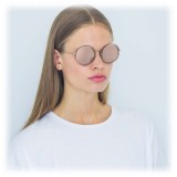 Linda Farrow - 239 C44 Round Sunglasses - Ash - Linda Farrow Eyewear