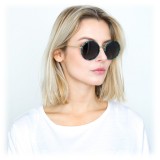 Linda Farrow - 239 C49 Round Sunglasses - Jade - Linda Farrow Eyewear