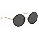 Linda Farrow - 239 C11 Round Sunglasses - Black - Linda Farrow Eyewear