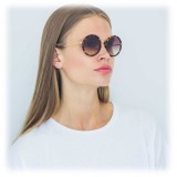 Linda Farrow - 239 C12 Round Sunglasses - Tortoiseshell - Linda Farrow Eyewear