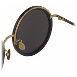 Linda Farrow - 239 C11 Round Sunglasses - Black - Linda Farrow Eyewear