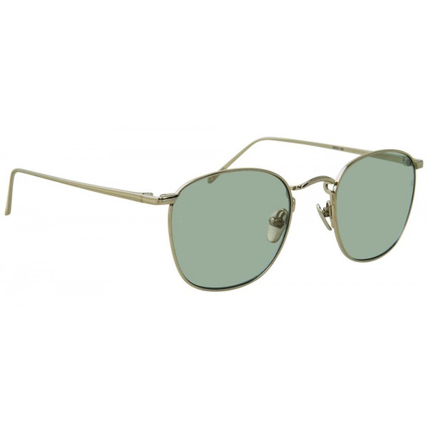 Linda Farrow - 479 C10 Square Sunglasses - White Gold - Linda Farrow Eyewear