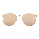 Linda Farrow - Occhiali da Sole Quadrati 479 C3 - Oro Rosa - Linda Farrow Eyewear