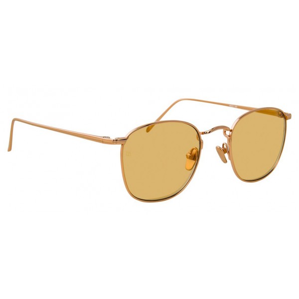 Linda Farrow - 479 C11 Square Sunglasses - Rose Gold - Linda Farrow Eyewear