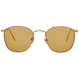 Linda Farrow - 479 C11 Square Sunglasses - Rose Gold - Linda Farrow Eyewear