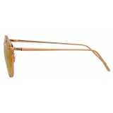 Linda Farrow - 479 C11 Square Sunglasses - Rose Gold - Linda Farrow Eyewear