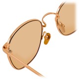 Linda Farrow - 479 C11 Square Sunglasses - Rose Gold - Linda Farrow Eyewear