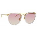 Linda Farrow - 251 C60 Oval Sunglasses - Clear - Linda Farrow Eyewear