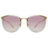 Linda Farrow - 251 C60 Oval Sunglasses - Clear - Linda Farrow Eyewear