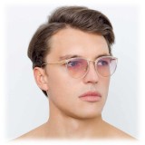 Linda Farrow - 251 C60 Oval Sunglasses - Clear - Linda Farrow Eyewear