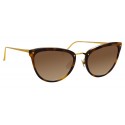 Linda Farrow - 683 C3 Cat Eye Sunglasses - Tortoiseshell - Linda Farrow Eyewear