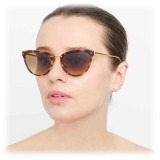 Linda Farrow - 683 C3 Cat Eye Sunglasses - Tortoiseshell - Linda Farrow Eyewear