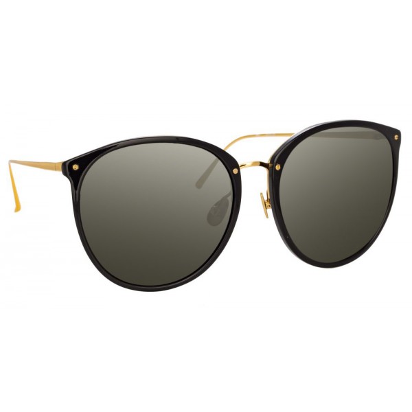 Linda Farrow - Occhiali da Sole Oversize 747 C1 - Neri - Linda Farrow Eyewear