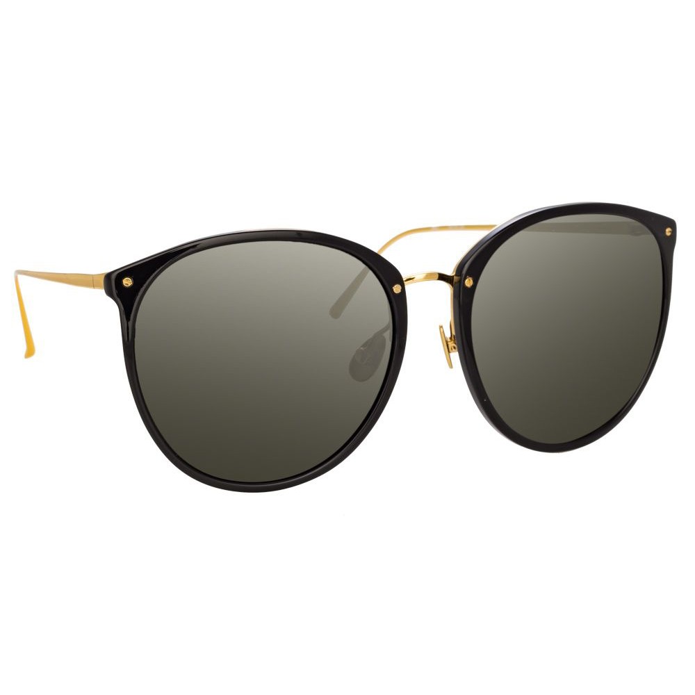 Linda Farrow - 747 C1 Oversized Sunglasses - Black - Linda Farrow