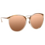 Linda Farrow - 747 C5 Oversized Sunglasses - Ash - Linda Farrow Eyewear