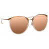 Linda Farrow - 747 C5 Oversized Sunglasses - Ash - Linda Farrow Eyewear