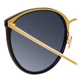 Linda Farrow - 747 C1 Oversized Sunglasses - Black - Linda Farrow Eyewear