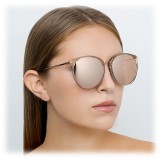 Linda Farrow - 747 C5 Oversized Sunglasses - Ash - Linda Farrow Eyewear