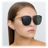 Linda Farrow - 747 C1 Oversized Sunglasses - Black - Linda Farrow Eyewear