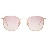 Linda Farrow - Occhiali da Sole Quadrati 479 C15 - Oro Chiaro - Linda Farrow Eyewear