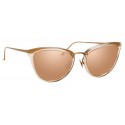 Linda Farrow - 683 C5 Cat Eye Sunglasses - Ash - Linda Farrow Eyewear